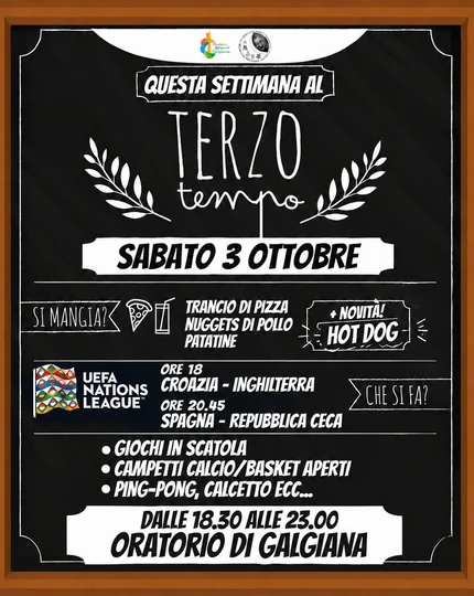 Locandina serata 2026-10-03: speciale hot dog