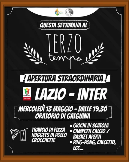 Locandina serata 2026-05-13